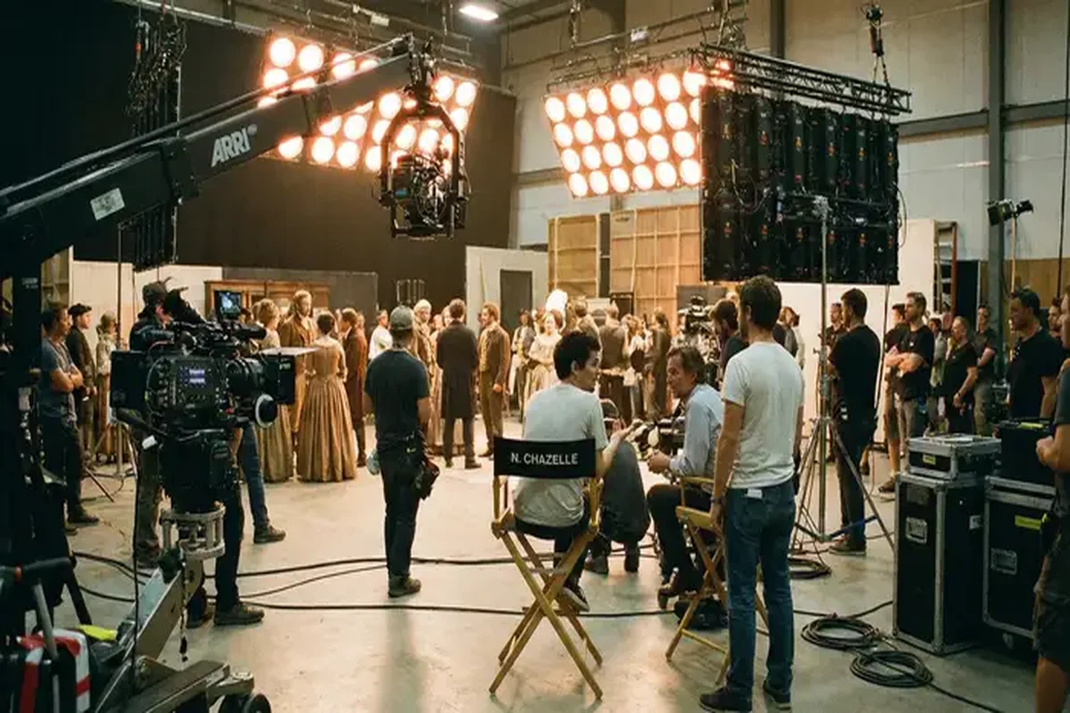 海角专业影视拍摄现场实景